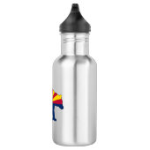 Arizona-Flagge Bär Edelstahlflasche (Rechts)