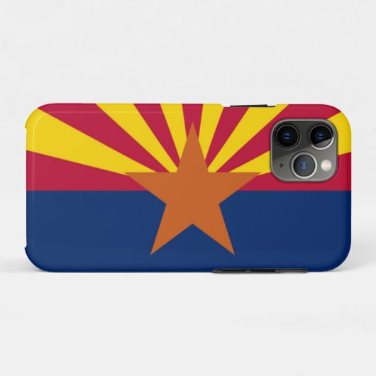 Arizona-Flagge Case-Mate iPhone Hülle (Rückseite (Horizontal))