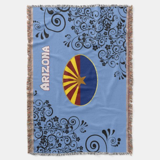 Arizona-Flagge Decke (Vorderseite Vertikal)