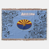 Arizona-Flagge Decke (Vorderseite)