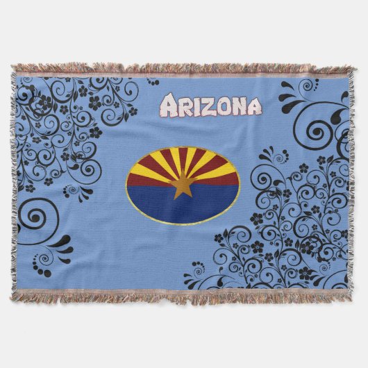 Arizona-Flagge Decke (Vorderseite)