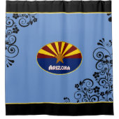 Arizona-Flagge Duschvorhang (Vorderseite)