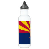 Arizona-Flagge Edelstahlflasche (Links)