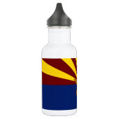 Arizona-Flagge Edelstahlflasche (Links)