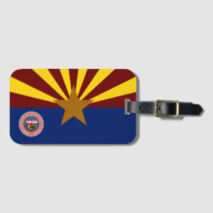 Arizona-Flagge Gepäckanhänger