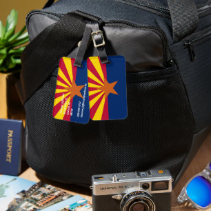 Arizona-Flagge Gepäckanhänger