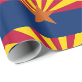 Arizona-Flagge Geschenkpapier (Rolleneckpunkt)
