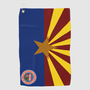 Arizona-Flagge Golfhandtuch