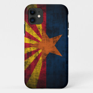 Arizona-Flagge Grunge iPhone 5 Barely There Case