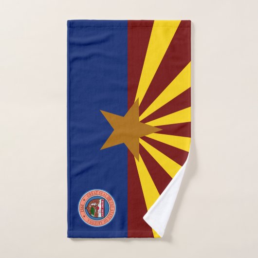 Arizona-Flagge Handtuch (Handtuch)