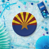 Arizona-Flagge Pappteller (Party)