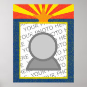 Arizona-Flagge Poster (Vorne)