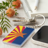 Arizona-Flagge Schlüsselanhänger (Vorderseite rechts)