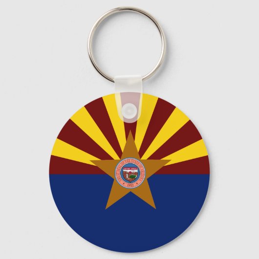 Arizona-Flagge Schlüsselanhänger (Vorderseite)