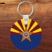 Arizona-Flagge Schlüsselanhänger (Vorderseite)