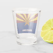 Arizona-Flagge Schnapsglas (Rückseite)
