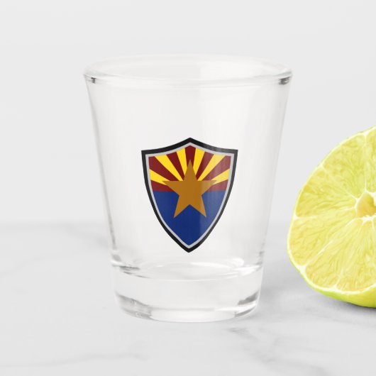Arizona-Flagge Schnapsglas (Vorderseite)