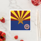 Arizona-Flagge Serviette (Beispiel)