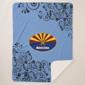 Arizona-Flagge Sherpadecke (Vorderseite)