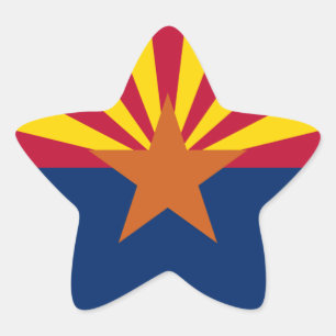 Arizona-Flagge Stern-Aufkleber