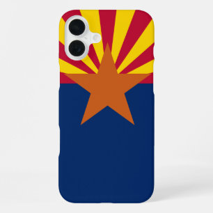 Arizona-Flagge: Stern untergehende Sonne, The Copp iPhone 16 Plus Hülle