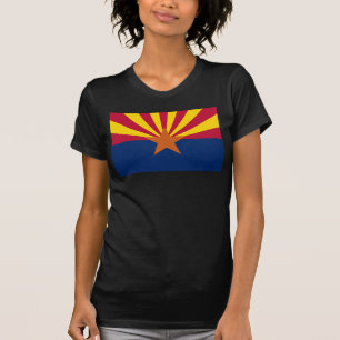 Arizona-Flagge: Sternensonne, Der Kupferstaat T-Shirt
