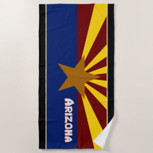 Arizona-Flagge Strandtuch