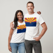 Arizona-Flagge T-Shirt (Unisex)