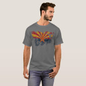 Arizona-Flagge T-Shirt (Vorne ganz)