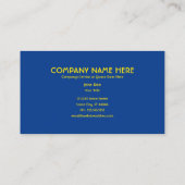 Arizona-Flagge Visitenkarte (Rückseite)