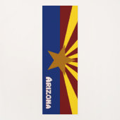 Arizona-Flagge Yogamatte (Vorderseite)