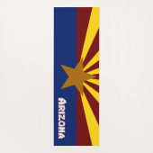 Arizona-Flagge Yogamatte (Rückseite)