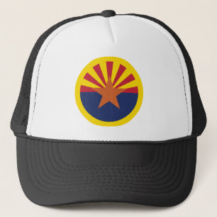 Arizona-Flaggen-Thema 00 Truckerkappe