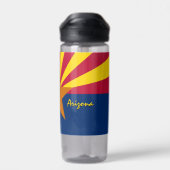 Arizona-Flasche, patriotische Arizona-Flagge Trinkflasche (Rückseite)