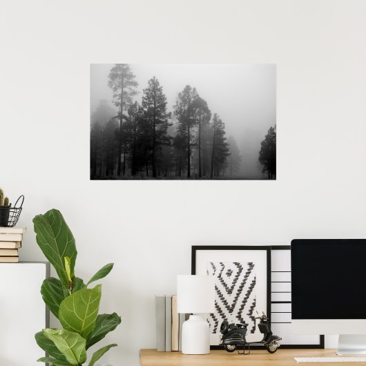 Arizona Fog Poster (Heimbüro)