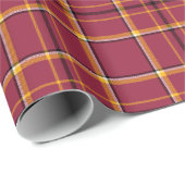 Arizona Football Kariert Wrapping Paper Geschenkpapier (Rolleneckpunkt)