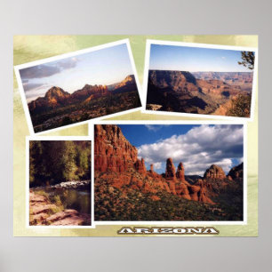 Arizona Foto Album Style Poster