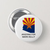 ARIZONA für MARK KELLY 2022 SENATE Button (Vorne & Hinten)