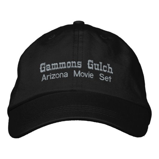 Arizona Gammons Gulch bestickte Cap Baseballkappe (Vorderseite)