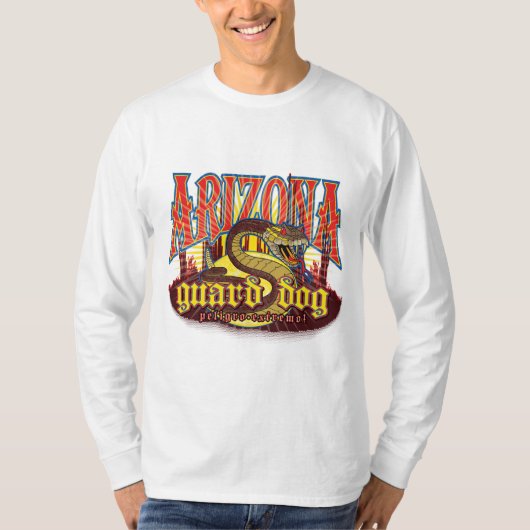 Arizona-Garde-Hundeschabel T-Shirt (Vorderseite)