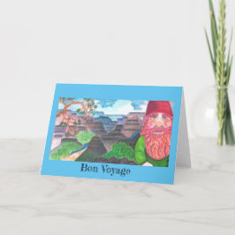 Arizona Garden Gnome Selfie Karte