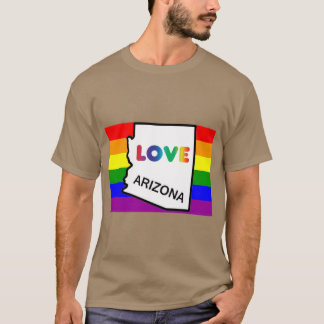 Arizona Gay Pride Shirt Arizona LGBT Regenbogenfla