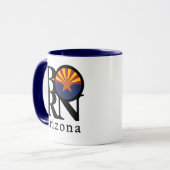 Arizona GEBOREN Tasse (Vorderseite Links)