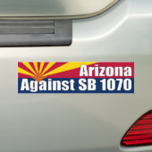 Arizona gegen SB Autoaufkleber 1070 (Auf Auto)