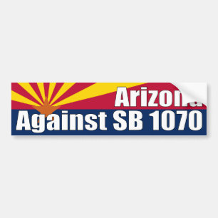 Arizona gegen SB Autoaufkleber 1070