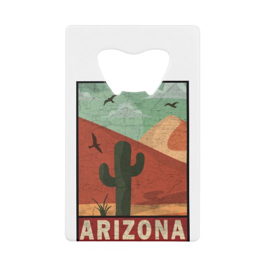Arizona Geldbeutel Flaschenöffner (Vorderseite)