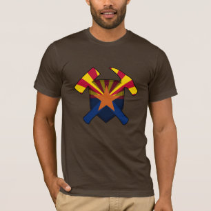 Arizona Geologie - Felsenhauer und Schild T-Shirt