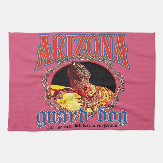 Arizona Gila Monster Handtuch (Horizontal)