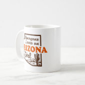Arizona Girl Kaffeetasse (Vorderseite Links)