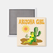 Arizona Girl Magnet (Vorderseite/Rückseite)